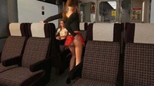A Girl on a Train